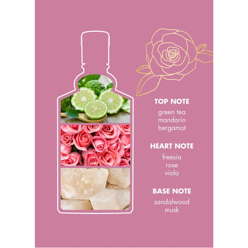 4711 Floral Collection Rose by Muelhens for Women - 3.4 oz EDC Spray - Image 3